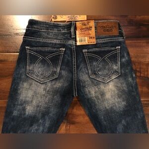 Big Star Women's Skinny Jeans - Dark Blue